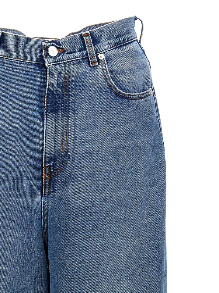 SéFr Disco Cut Jeans - Blu | 25aea06a56be22a319a896642f4dd8ca86e5ed69