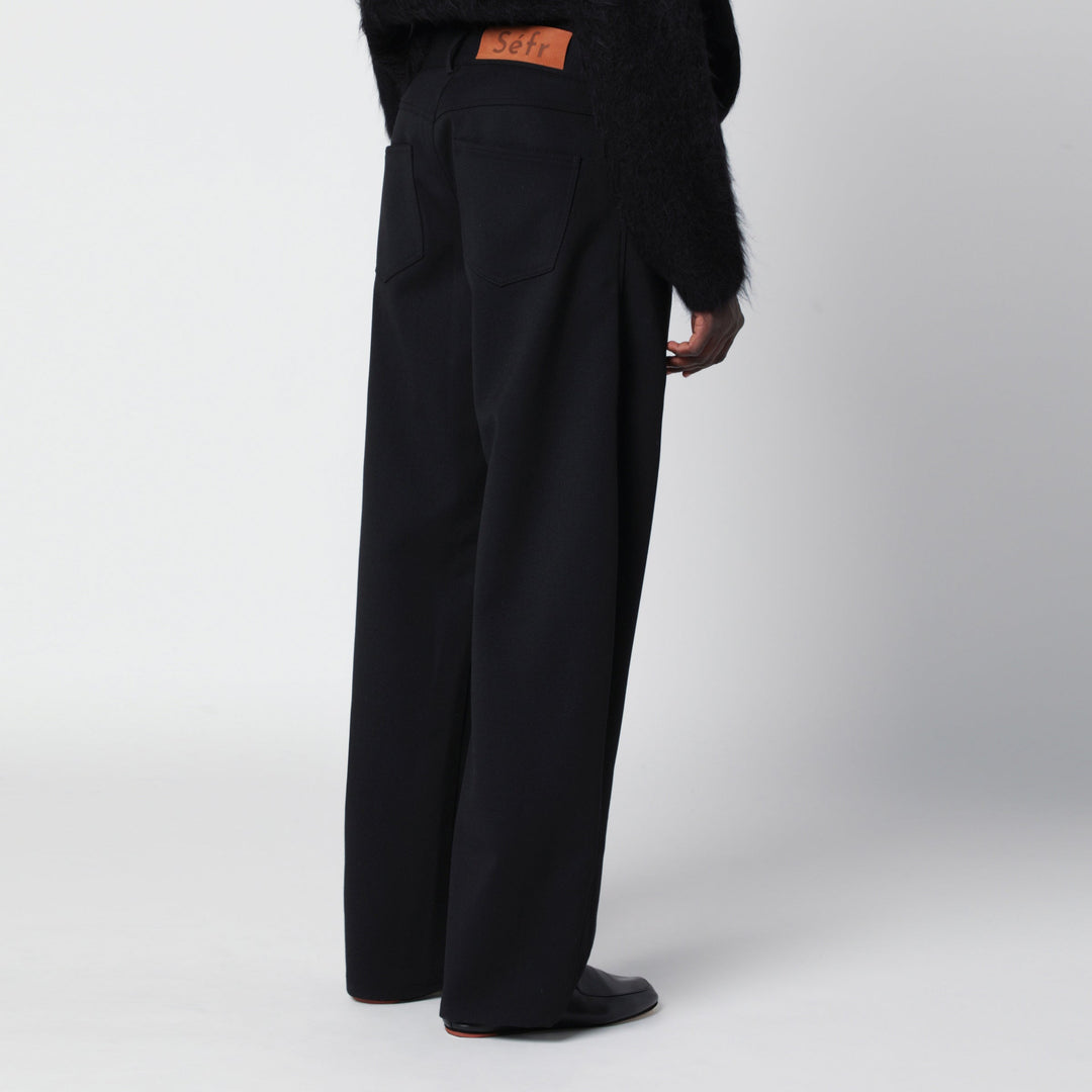 SéFr Pantaloni - Nero | daa82b81a646098fe3c18fe4389002f37b420c27