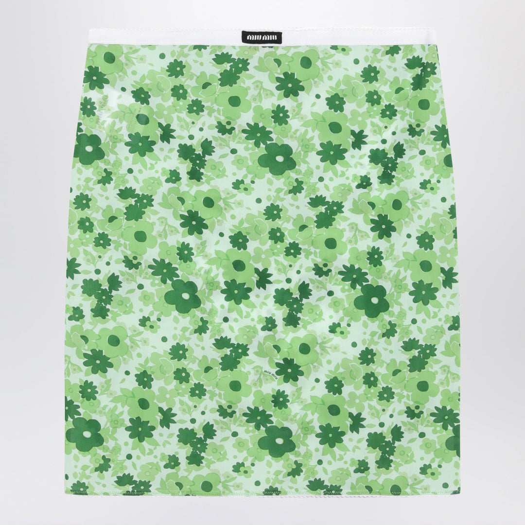 Miu Miu Gonne - Verde | d444d63e0d34bde2addb0df9eaf3c7266a89e999