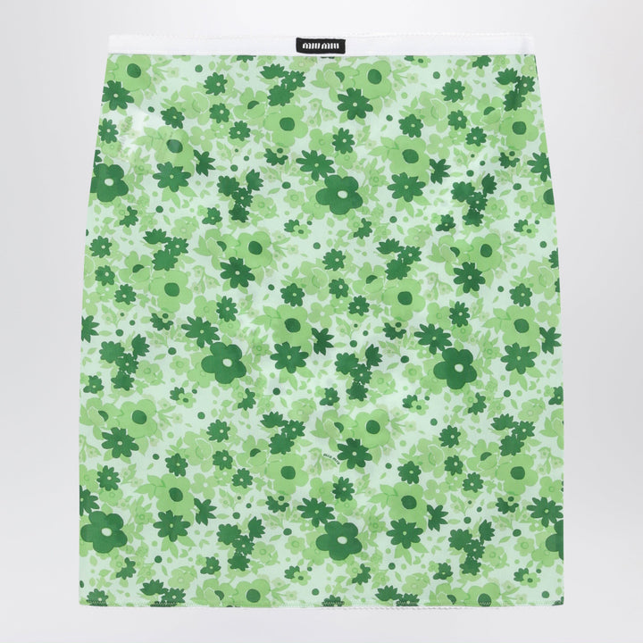 Miu Miu Gonne - Verde | d444d63e0d34bde2addb0df9eaf3c7266a89e999