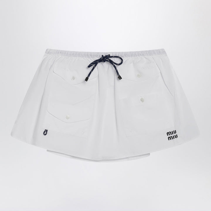 Miu Miu Gonne - Bianco | 68de62f68c5d05f651c6136118e12471aff9ef86