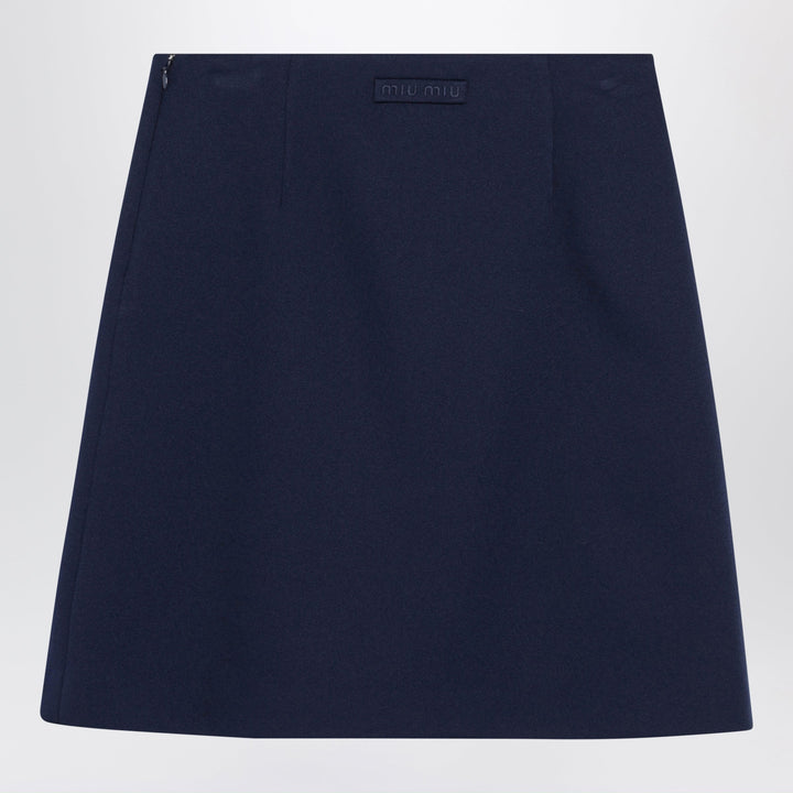 Miu Miu Gonne - Blu | eba70b01e0de89283b681466192825425e8fc917