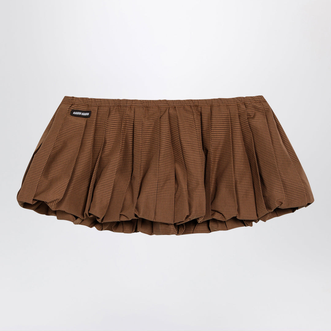 Miu Miu Gonne - Marrone | 74be113488cce5a622f6c38f1cea721b1cd77885