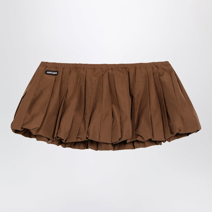 Miu Miu Gonne - Marrone | 74be113488cce5a622f6c38f1cea721b1cd77885