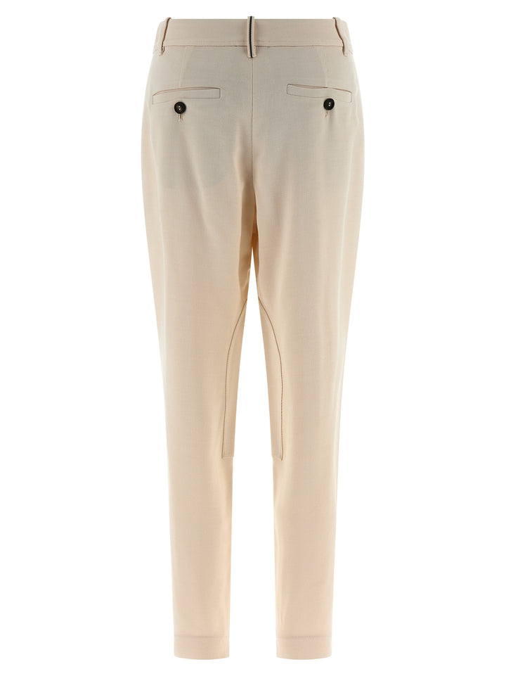 Brunello Cucinelli Equestrian Pantaloni - Beige | 1382cdbfab8502d3cbee6eba01166786a2b846e1