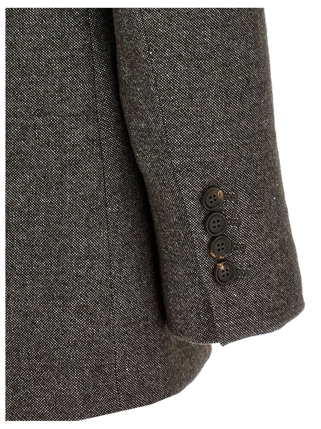 Brunello Cucinelli Blazer Tweed Monile BlazerS - Marrone | 7da7ae4000df9c47492be76685eb84cd70dc62f6