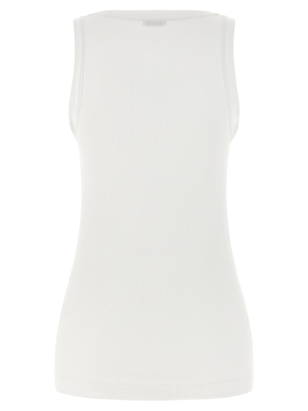 Brunello Cucinelli Shiny Trim Top - Bianco | 16d2aa71abe597d63b7b155f9eb8fc5cb5e21a0b