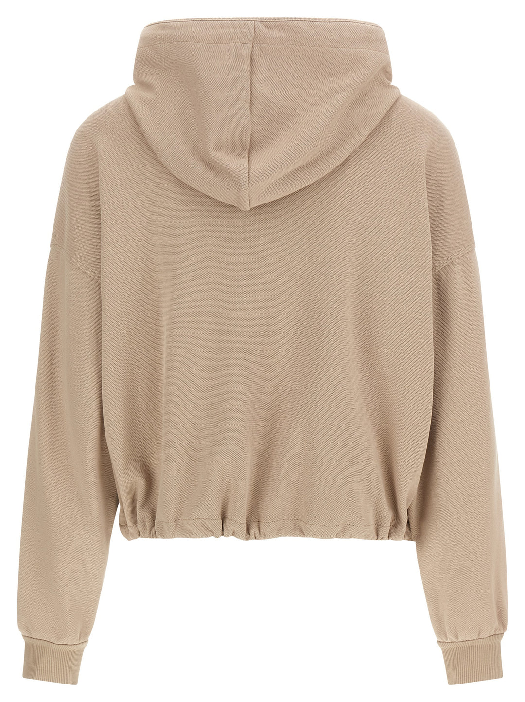 Brunello Cucinelli Heraldic Coat Of Arms Hoodie Felpe - Beige | 954d3437072d3e299f4d9e10dbcade13a4747ac2