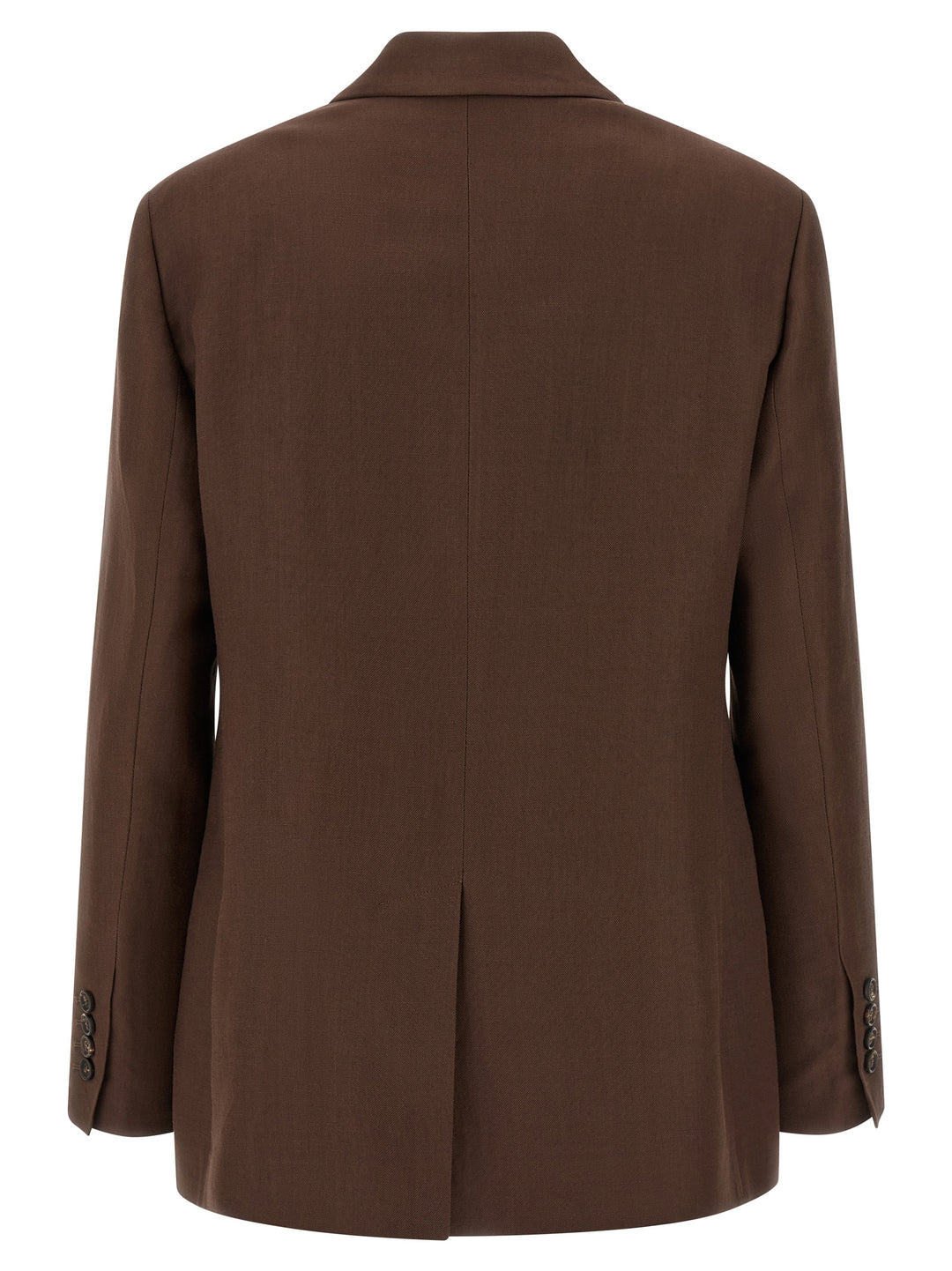 Brunello Cucinelli Double-Breasted Blazer BlazerS - Marrone | 1e9b7af373043e6a03d201a7ed56ec63d8e9506a