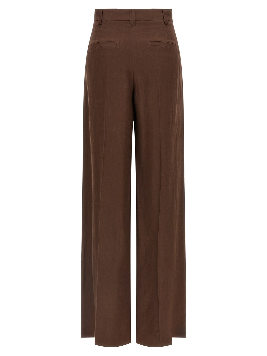 Brunello Cucinelli Linen Trousers Pantaloni - Marrone | e8289e689d3e64fc9f7a55686c8148eceef74457