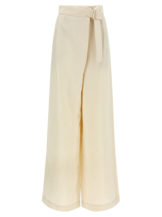 Crossed Pantaloni Bianco