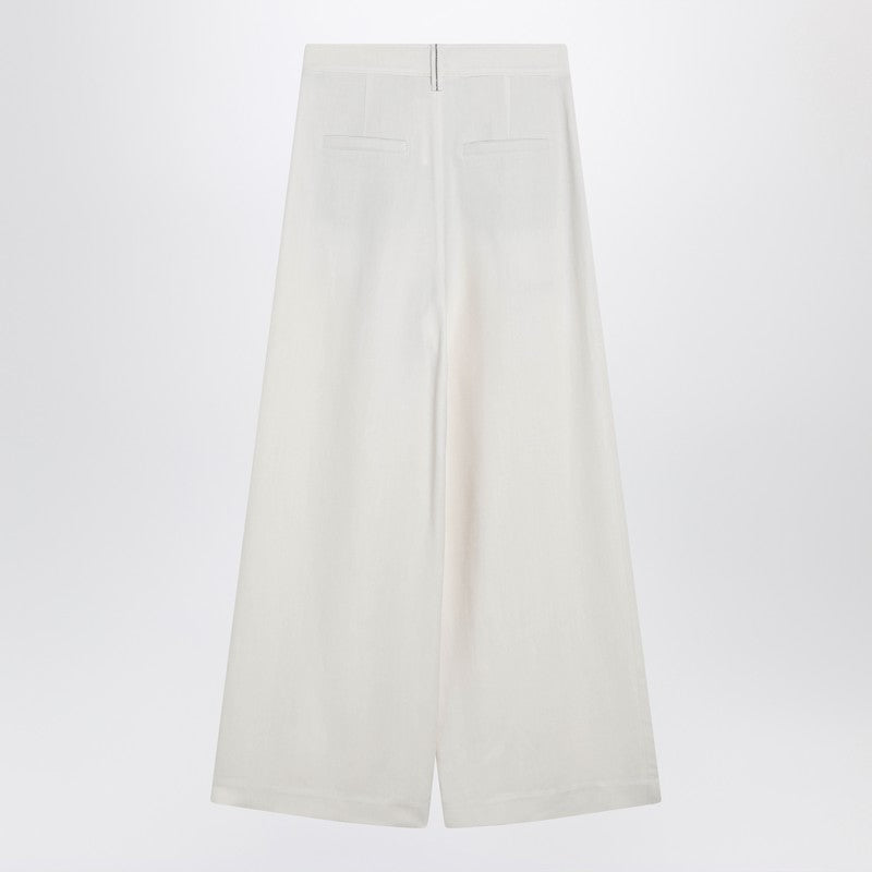 Brunello Cucinelli Pantaloni - Bianco | d93aa92c087f6d2cfd68deb76e50ec6fc42e5891