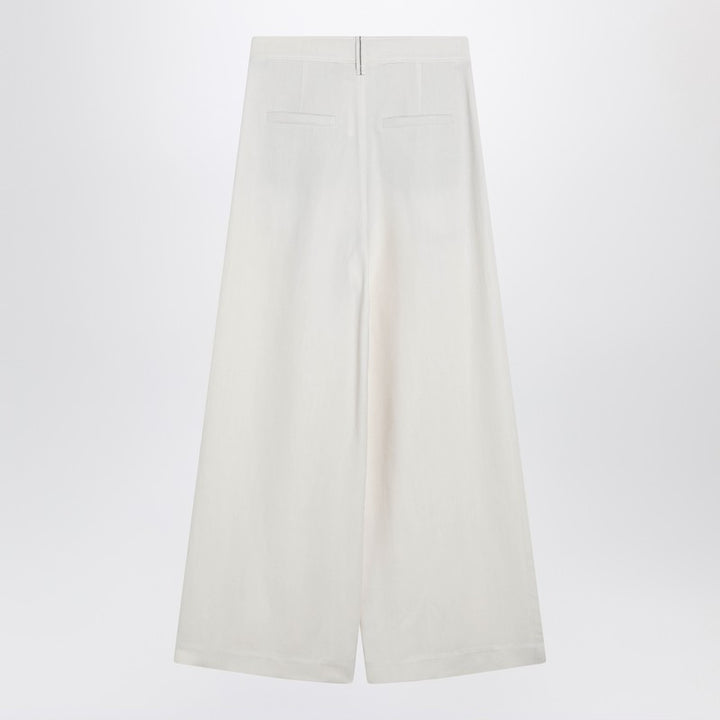 Brunello Cucinelli Pantaloni - Bianco | d93aa92c087f6d2cfd68deb76e50ec6fc42e5891