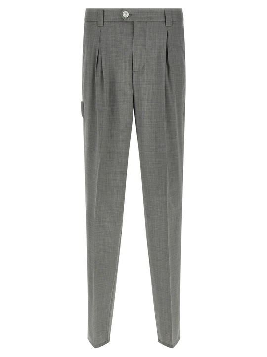 MéLange Wool Pantaloni Grigio