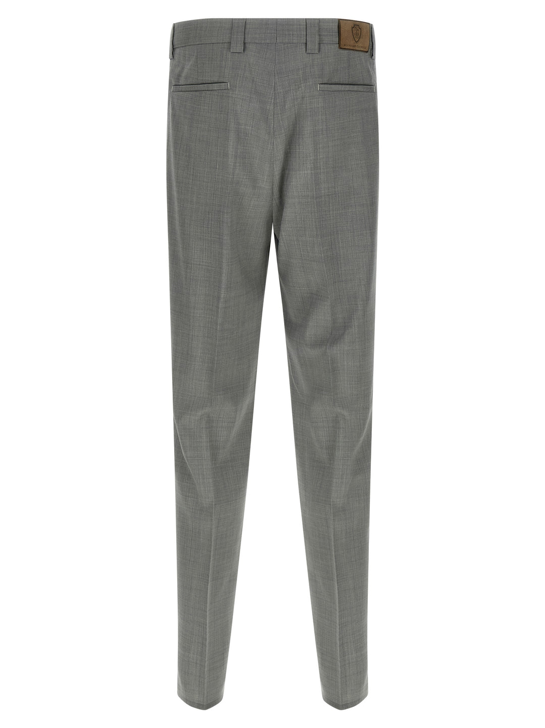 Brunello Cucinelli Mélange Wool Pantaloni - Grigio | ce1ec36df60db71990f7c1ed945892bc6b7b4073
