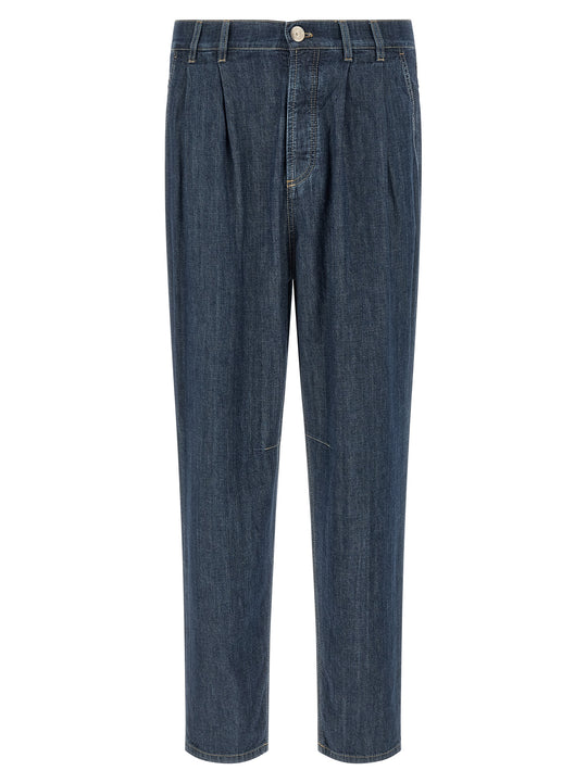 Denim Pants Jeans Blu