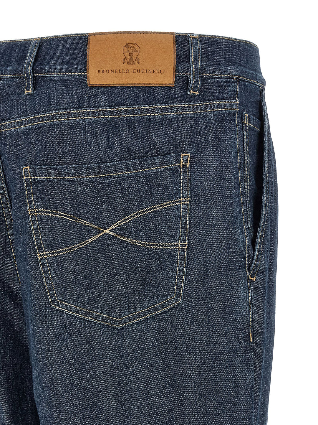 Brunello Cucinelli Denim Pants Jeans - Blu | 60177a85991f183e56c9c71ea84cc355f25cc28b