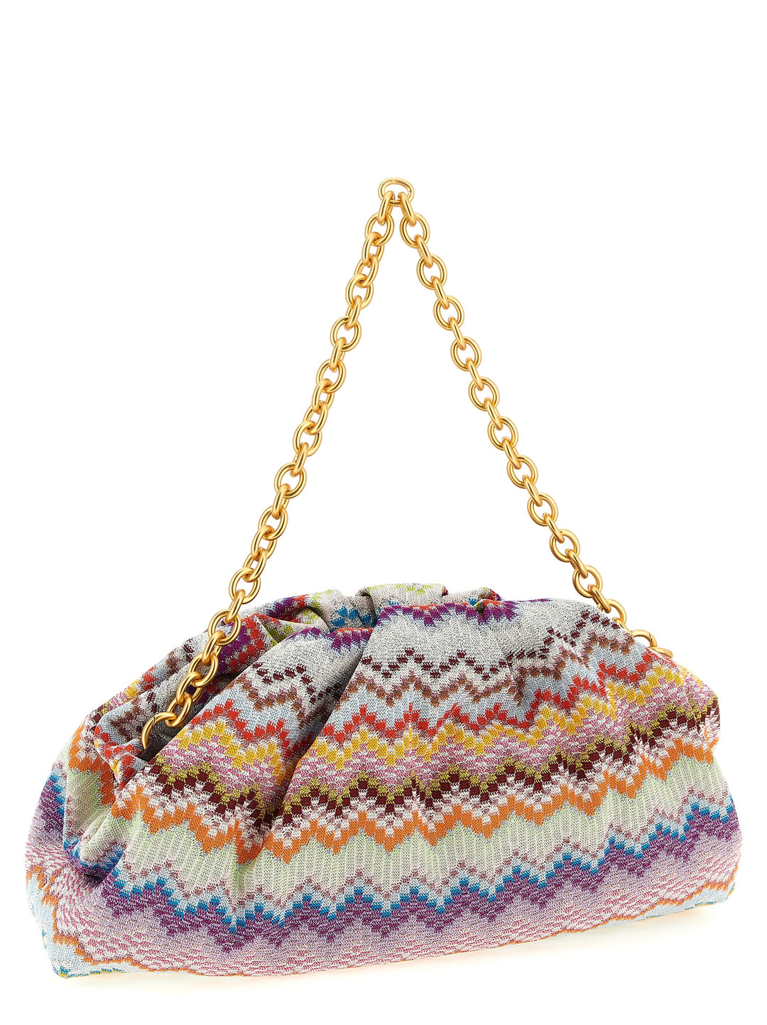 Missoni Zig Zag Lurex Borse a Spalla e Tracolla - Multicolor | 8a09b7d59c7e17d0217debdb3d587af33ef5ff9c