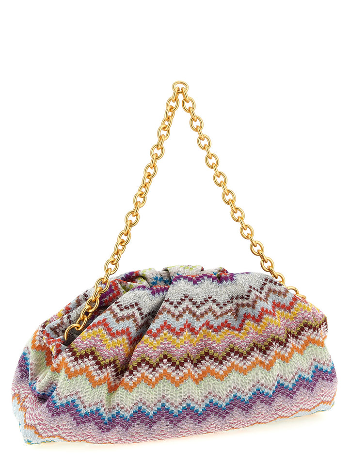 Missoni Zig Zag Lurex Borse a Spalla e Tracolla - Multicolor | 8a09b7d59c7e17d0217debdb3d587af33ef5ff9c