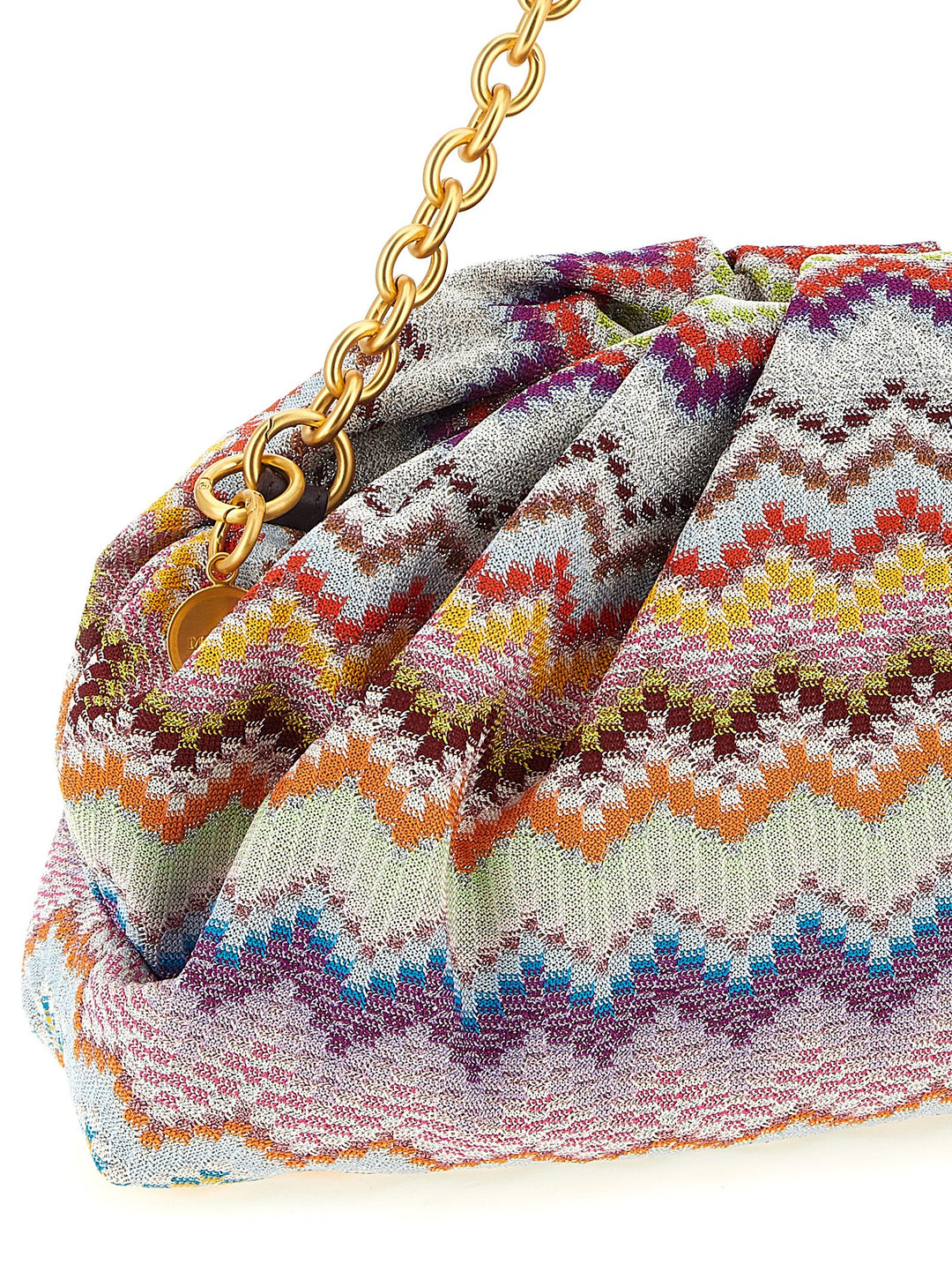 Missoni Zig Zag Lurex Borse a Spalla e Tracolla - Multicolor | 8b13e6b60973e723e64e02a2194cfd435384f1d1