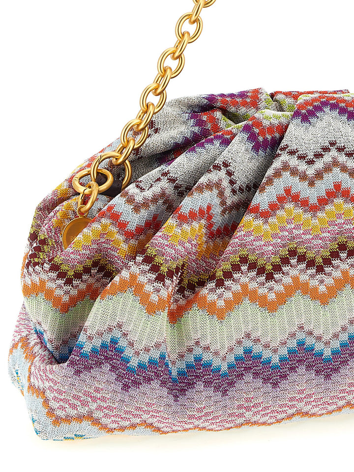 Missoni Zig Zag Lurex Borse a Spalla e Tracolla - Multicolor | 8b13e6b60973e723e64e02a2194cfd435384f1d1
