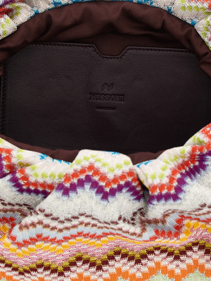 Missoni Zig Zag Lurex Borse a Spalla e Tracolla - Multicolor | d4402c8ac5d02b2cb8eab0da16a71d0ca0895e05