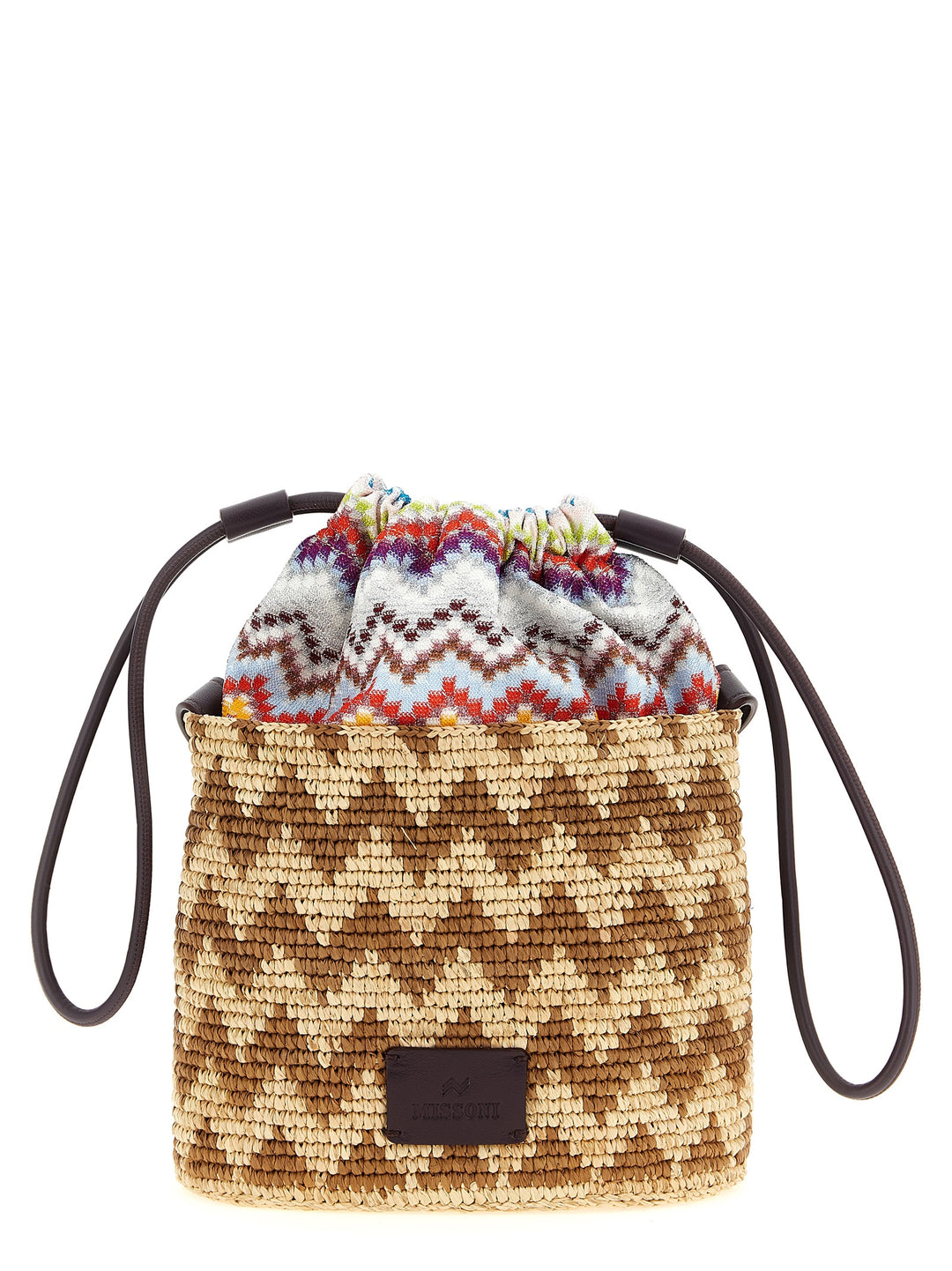 Missoni Zig Zag Bucket Bag Borse a Tracolla - Multicolor | 91f74322626a9e834b2957247bfef38d1dc2dcaa