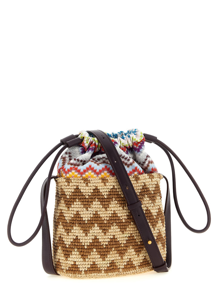 Missoni Zig Zag Bucket Bag Borse a Tracolla - Multicolor | 5a4921d77a3194e4d282720751b0042ee1eb57cc