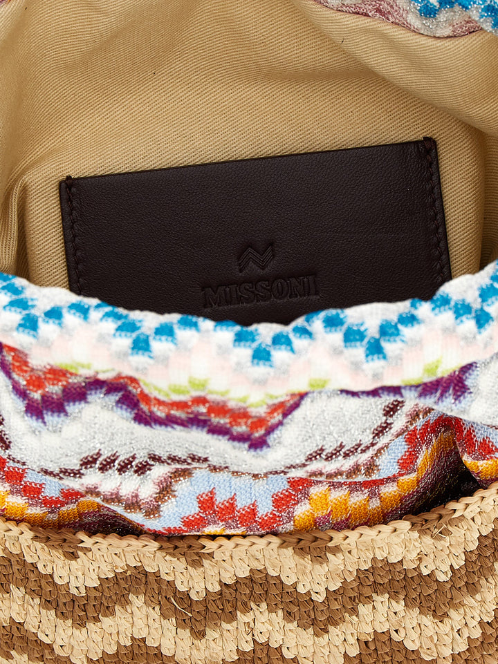 Missoni Zig Zag Bucket Bag Borse a Tracolla - Multicolor | a7bcc2c1323c1407709166ed0a5a74632257d21d