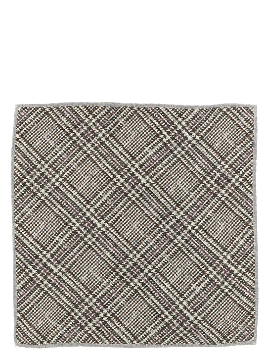 Prince Of Wales Pocket Clutch Bag Sciarpe Multicolor