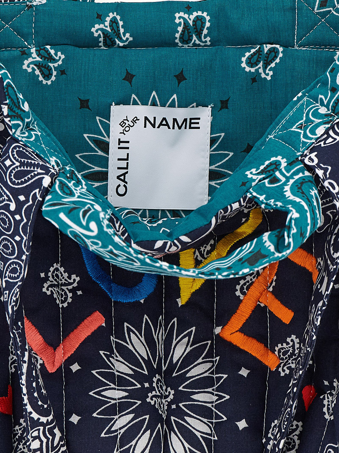 Call It By Your Name Cabas Tote - Blu | c361037180b7fcf1ff69f6cd8dc4291c80bd4027