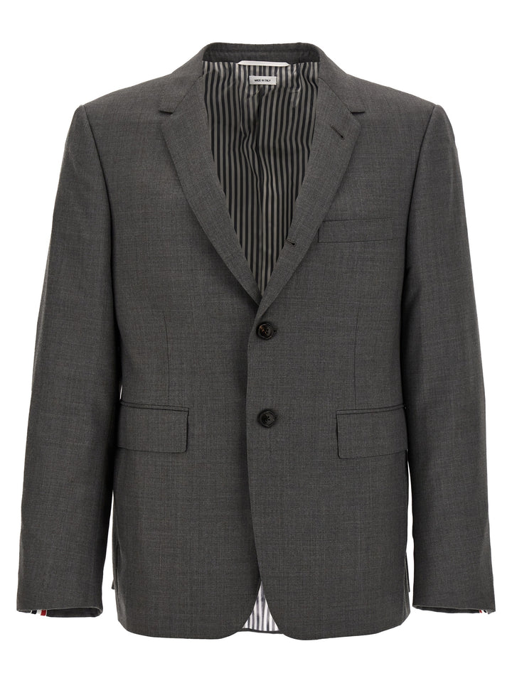 Thom Browne Classic Sport Coat Blazer - Grigio | 681f0737fc446f2761dee350b2595c582b26fd88