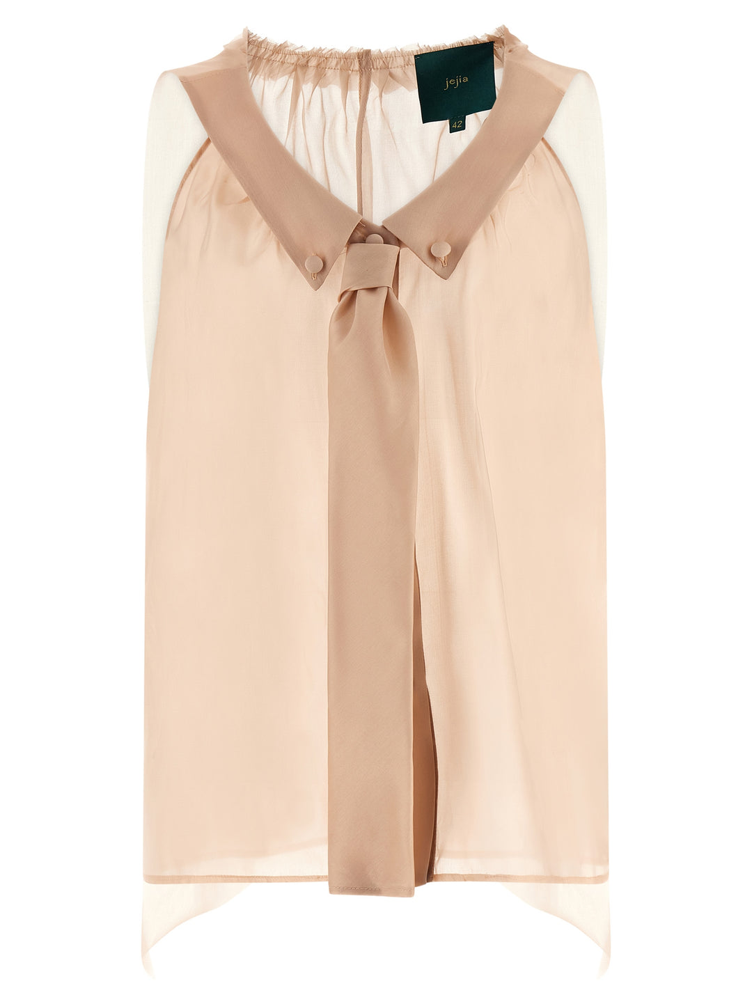 Maison Jejia Brooks Top - Rosa | 3d82fc16ed91f17c41619d8747344ece2426a06c