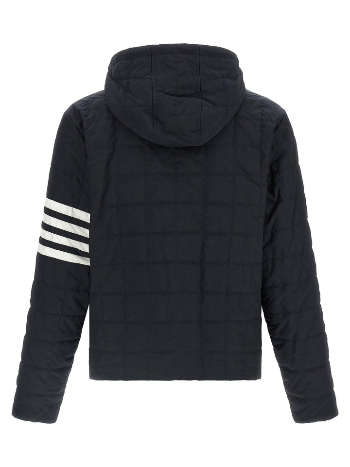 Thom Browne 4bar Puffer Jackets - Blu | 4cf791c936525537217cbfc99d80b5609939261e
