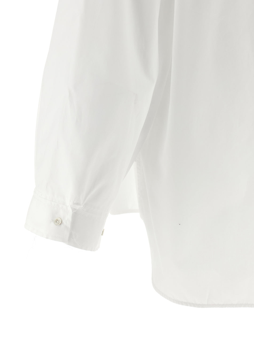 Maison Jejia Crazy Smoking Plissée Camicie - Bianco | 6c36df3d8f6502f8b8edccd869263fccd7c97077