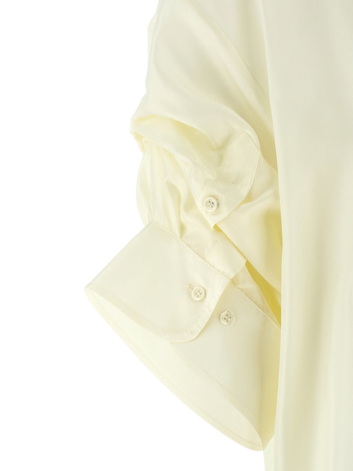 Maison Jejia Buba Camicie - Bianco | 7f0ac4ba9af6fe31a8706b09f90f6894600568fb