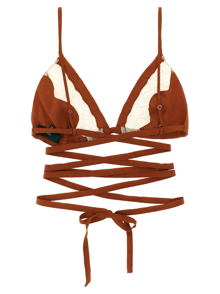 Maison Jejia Anna INTIMO - Marrone | a910e0a8ea03f57c9817ecc137991026e04525d8
