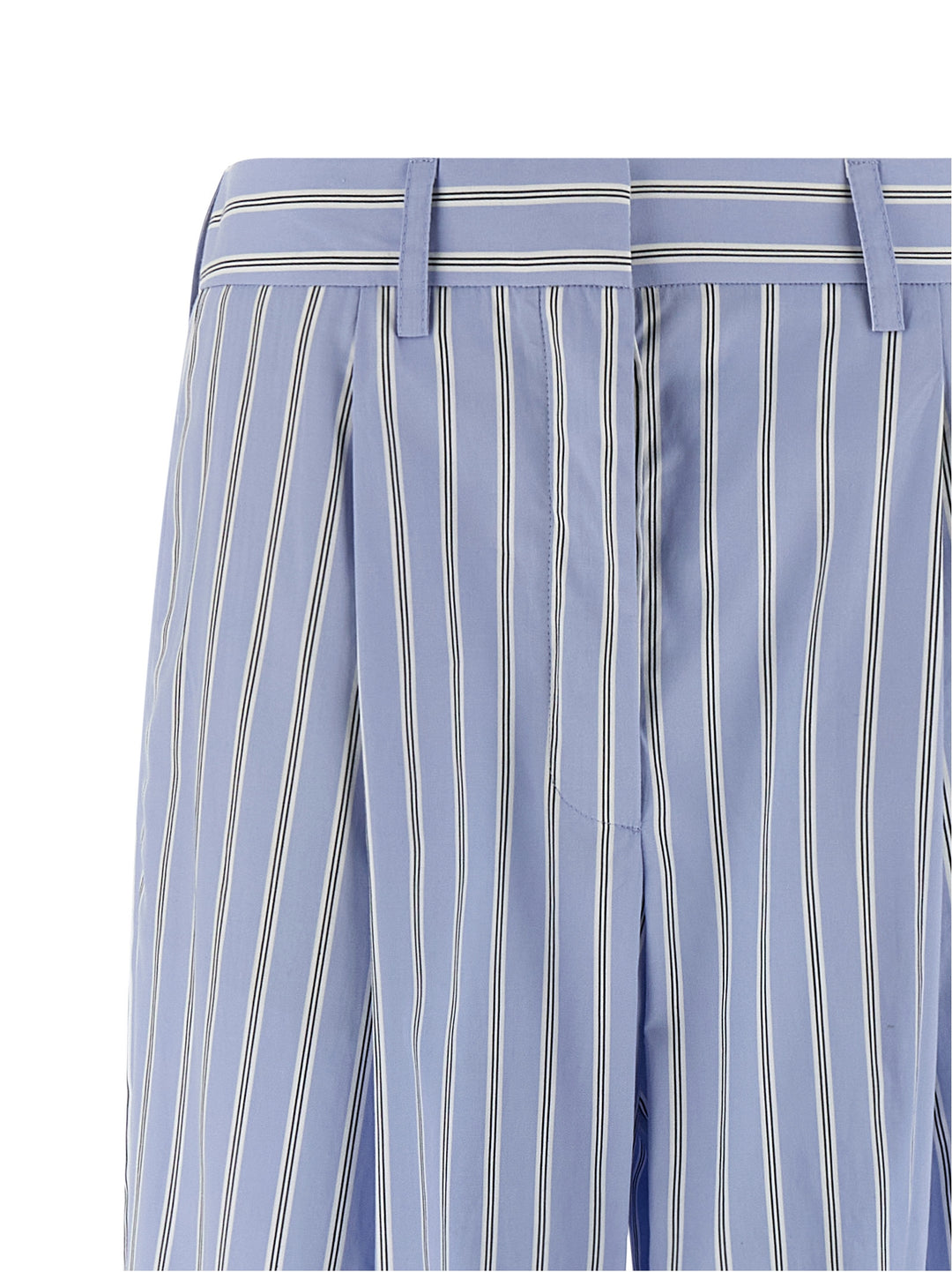 Maison Jejia Sally Pantaloni - Celeste | f50a4c5777a29b43df68cf310dadb09c0c700046