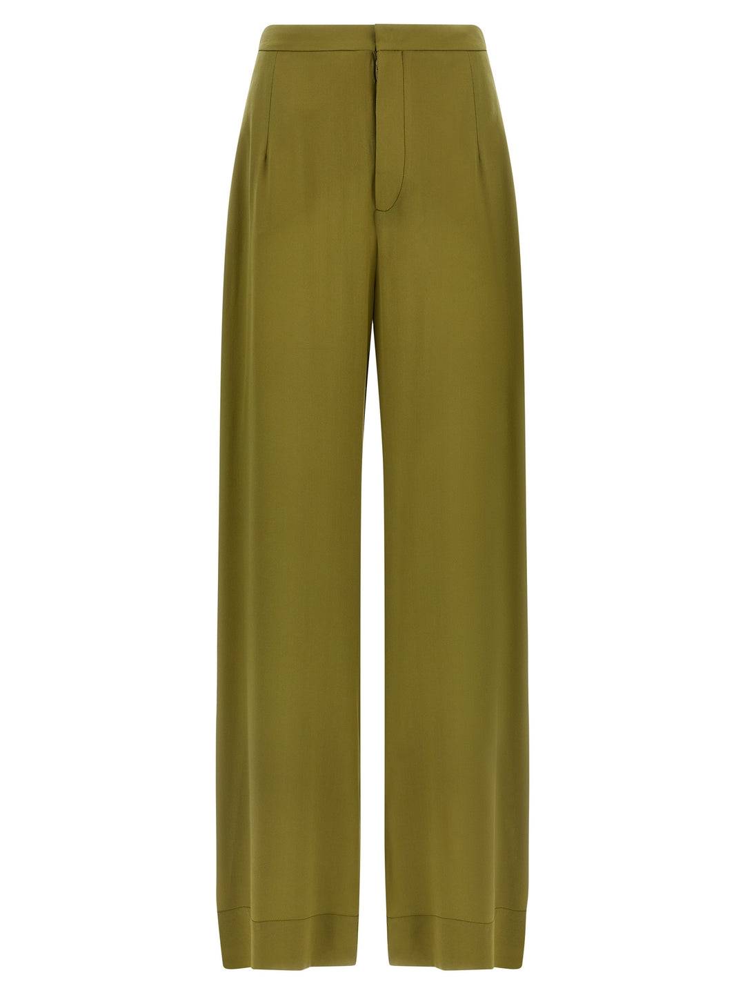 Maison Jejia Jean Pantaloni - Verde | 058bc15f35d42dc378f944c5f013825946315190
