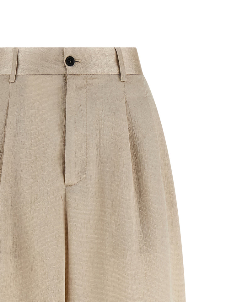 Maison Jejia Elsa Pantaloni - Beige | 9f0847bc82da8240d33c59539dacc2c571a7f606