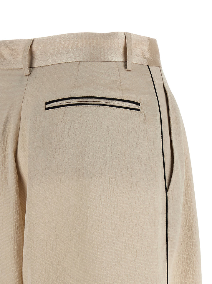 Maison Jejia Elsa Pantaloni - Beige | d010a3fca9a6852aee775cc726db1d2990d6294c
