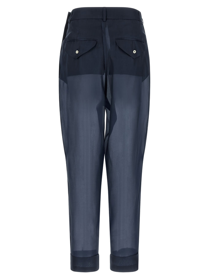 Maison Jejia Giulio Pantaloni - Blu | 617279e6385af5090a4ab701f156d353a8692893