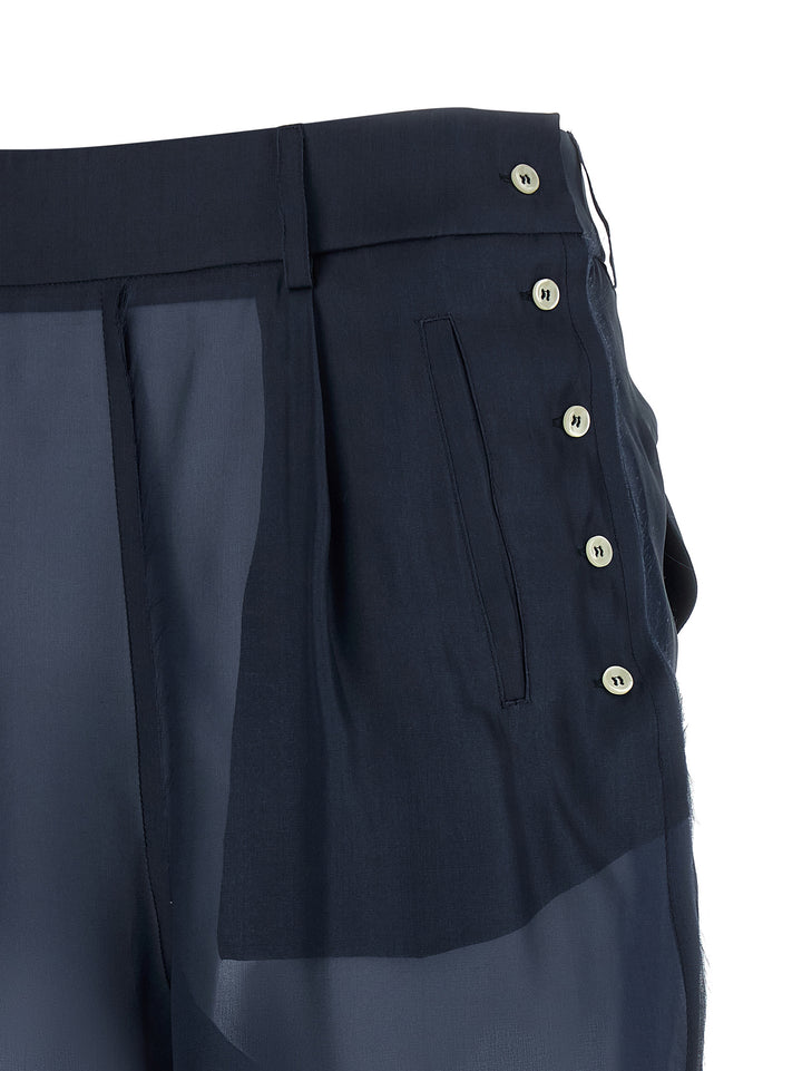 Maison Jejia Giulio Pantaloni - Blu | ab4df2819ffee23dbd84b1d5a9ebcd1d8df946d3