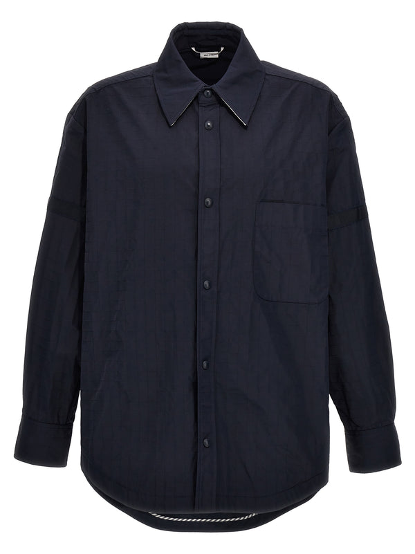 Snap Front Camicie Blu
