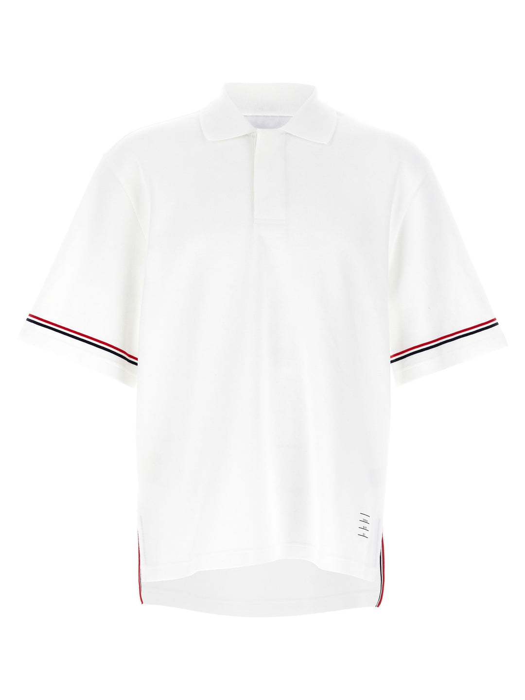 Thom Browne Rugby Polo - Bianco | e1be7ff428183d0088bea4cad91081b150edb2df
