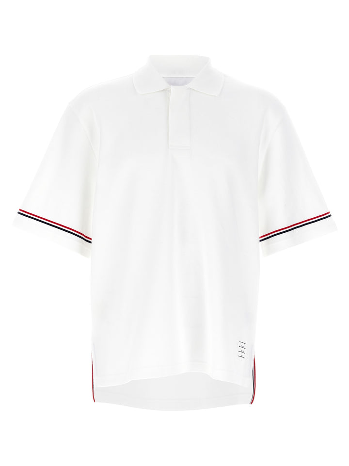 Thom Browne Rugby Polo - Bianco | e1be7ff428183d0088bea4cad91081b150edb2df