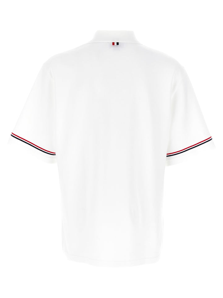 Thom Browne Rugby Polo - Bianco | 92e8b889287a42517f5469eba9c9a4e71af86be3