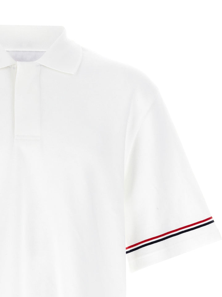 Thom Browne Rugby Polo - Bianco | 002a65a9cf43dd25734b410ef5bb5d05eeb04d89