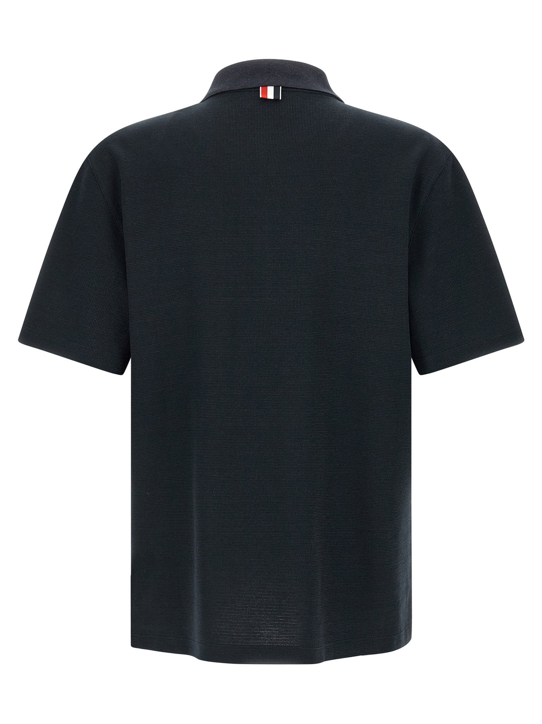 Thom Browne Nastro Rwb Polo - Blu | 501ca91677f92692b4dfe33e7cf97cfcdd7c552c