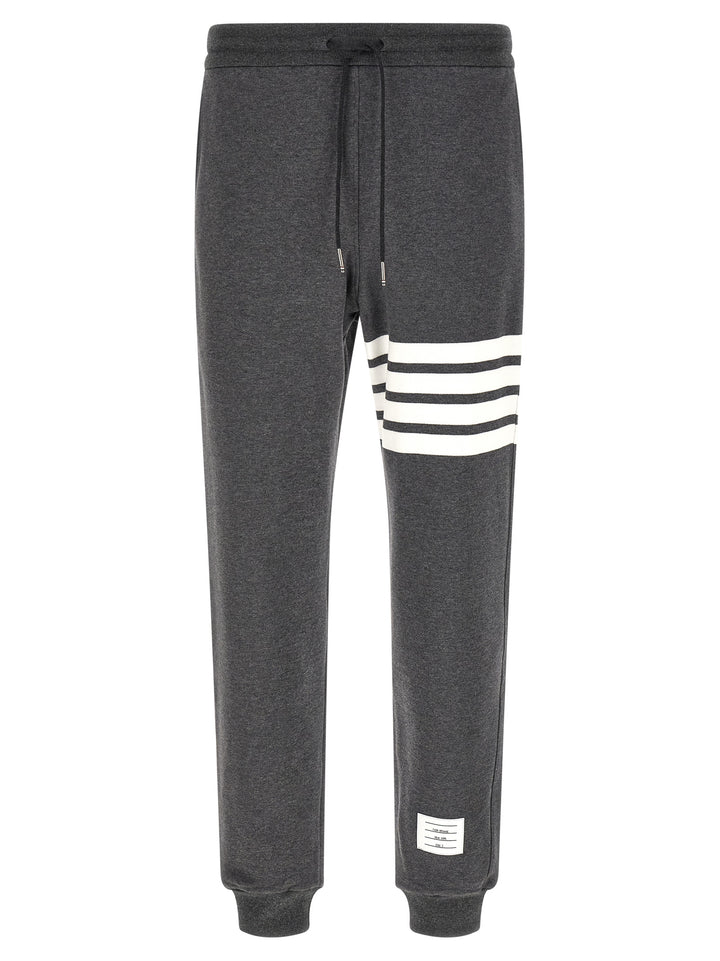 Thom Browne 4bar Pantaloni - Grigio | 2d3c7a223596af4adfa5a00eac99155fc83f5f17